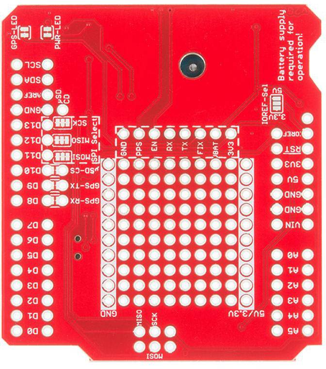 Sparkfun GPS-13750 GPS module 1 pc(s) Compatible with (development kits): Arduino-2