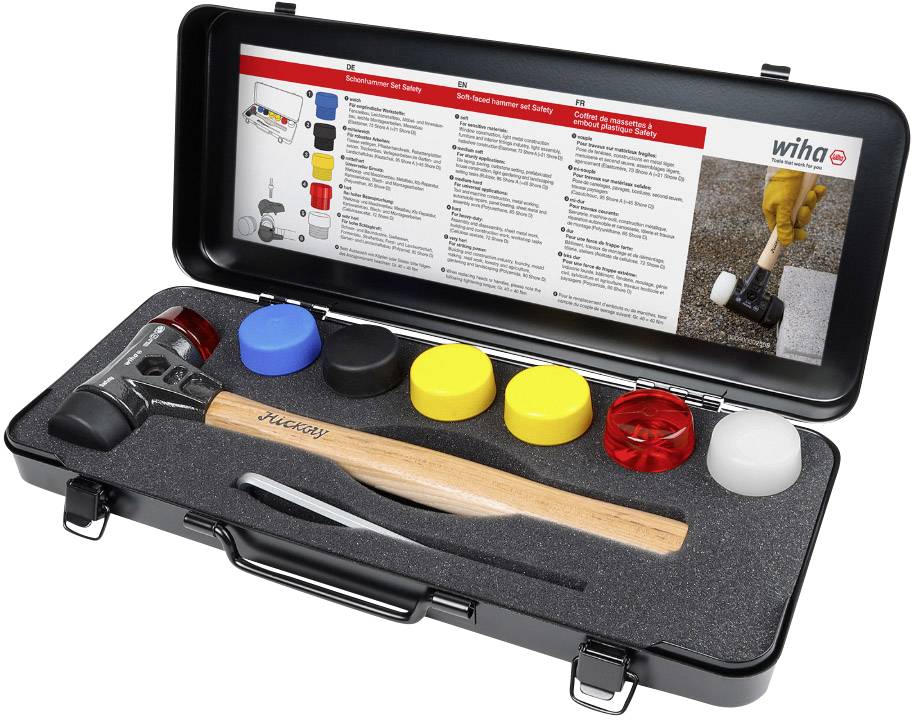Wiha 44008 44008 Soft-face hammer Semihard, Medium soft, Semisoft 2730.0000 280 mm 1 pc(s)