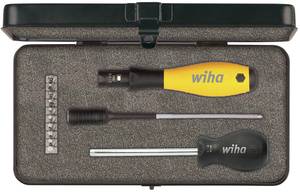 Wiha TorqueVario®-S ESD Workshop, Electrical & precision engineering  Torque screwdriver 14-piece 0.4 - 1 Nm DIN EN ISO 6789