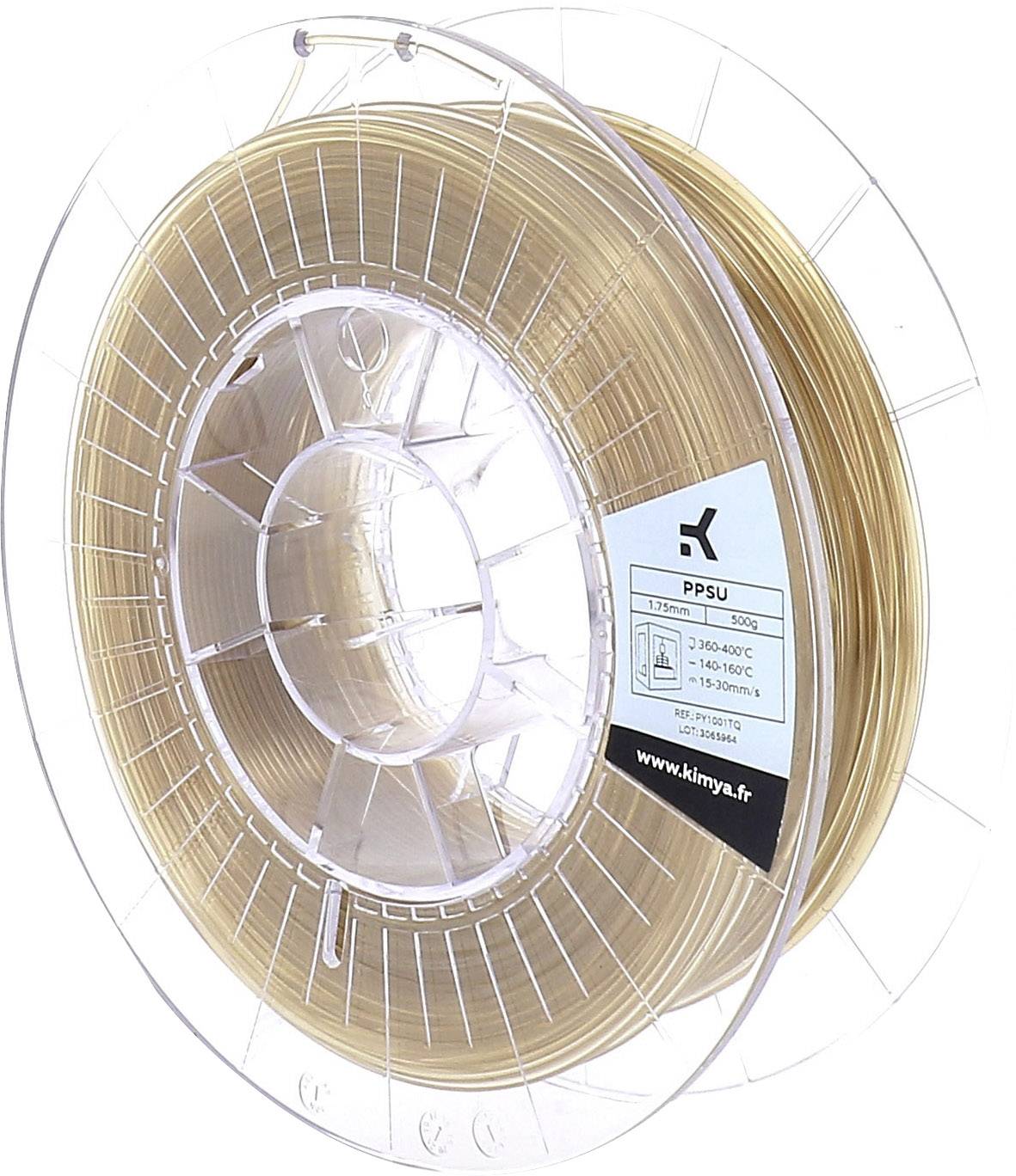 Kimya PY1001TQ PPSU-S Filament PPSU 1.75 mm 500 g Ecru 1 pc(s)