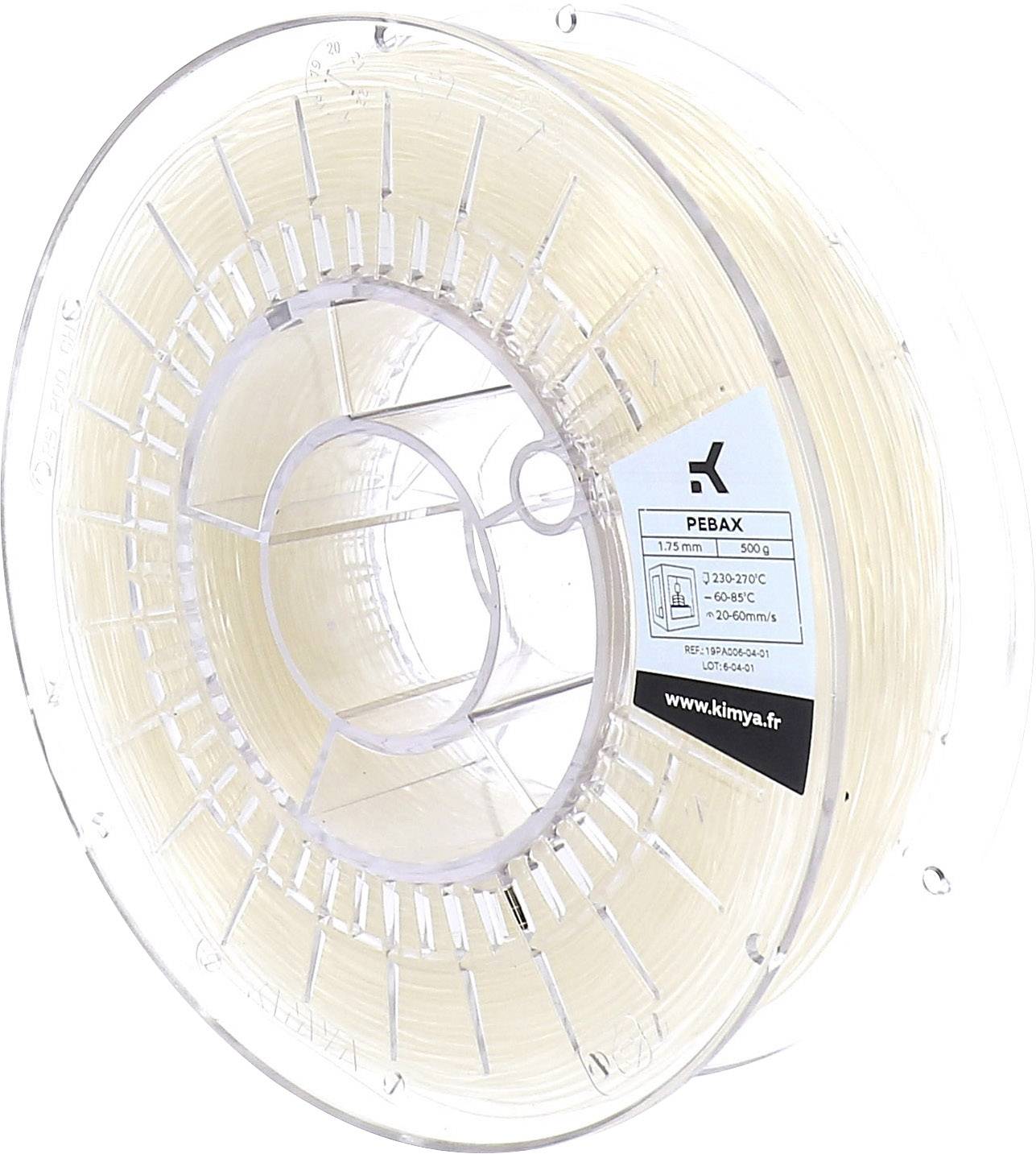 Kimya PA1001TQ PEBA-S Filament PEBA 1.75 mm 500 g Ecru 1 pc(s)
