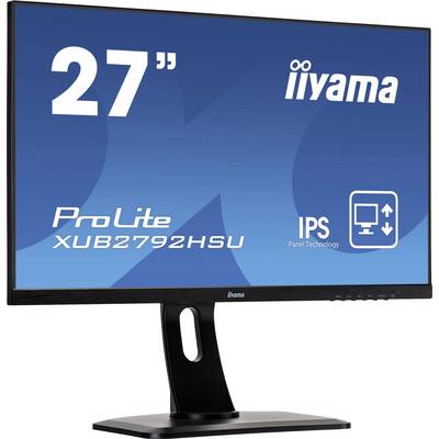 Iiyama Prolite XUB2792HSU-B1 LED EEC E (A - G) 68.6 cm (27 inch) 1920 x 1080 p 16:9 4 ms VGA, HDMI™, DisplayPort, USB A -3
