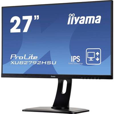 Iiyama Prolite XUB2792HSU-B1 LED EEC E (A - G) 68.6 cm (27 inch) 1920 x 1080 p 16:9 4 ms VGA, HDMI™, DisplayPort, USB A -7