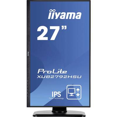 Iiyama Prolite XUB2792HSU-B1 LED EEC E (A - G) 68.6 cm (27 inch) 1920 x 1080 p 16:9 4 ms VGA, HDMI™, DisplayPort, USB A -8
