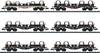 MiniTrix 15080 N Goods wagon set Coil transport of AAE Sgmmns 190