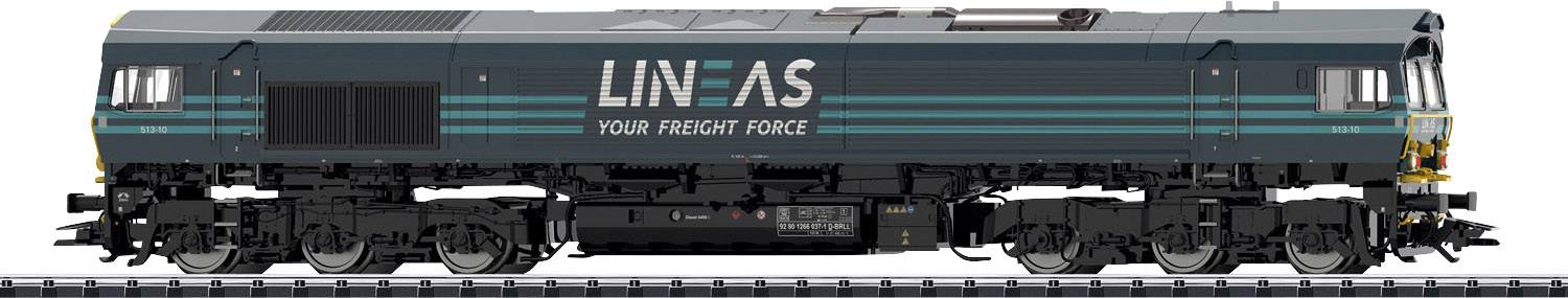 TRIX H0 22693 H0 Class 66 diesel locomotive of LINEAS Group-1