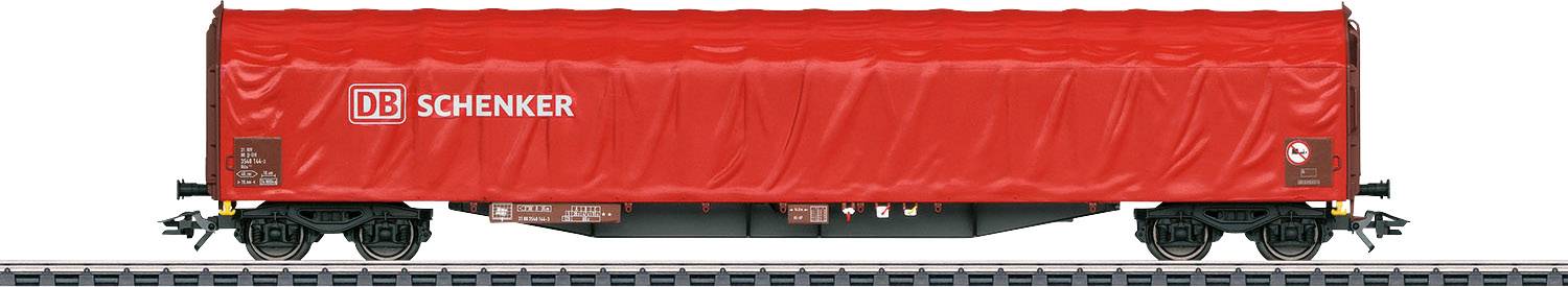 Image of Maerklin 47105 H0 Sliding tarpaulin wagon of DB Schenker
