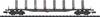 MiniTrix 15485 N bogie flat wagon SNPs 719 of DB
