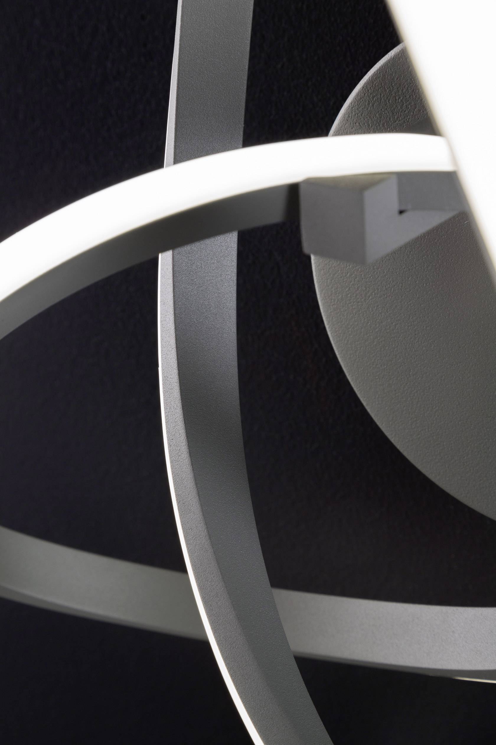 WOFI Indigo 1flg 4134.01.88.9000 LED wall light Built-in LED LED (monochrome) Anthracite-2