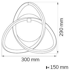 WOFI Indigo 1flg 4134.01.88.9000 LED wall light Built-in LED LED (monochrome) Anthracite-4