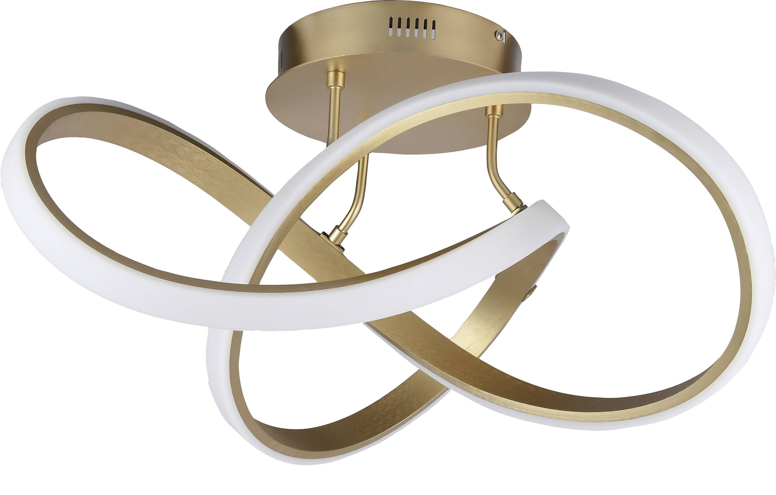 WOFI 9134.01.14.9000 Indigo 1flg LED ceiling light Gold (matt)