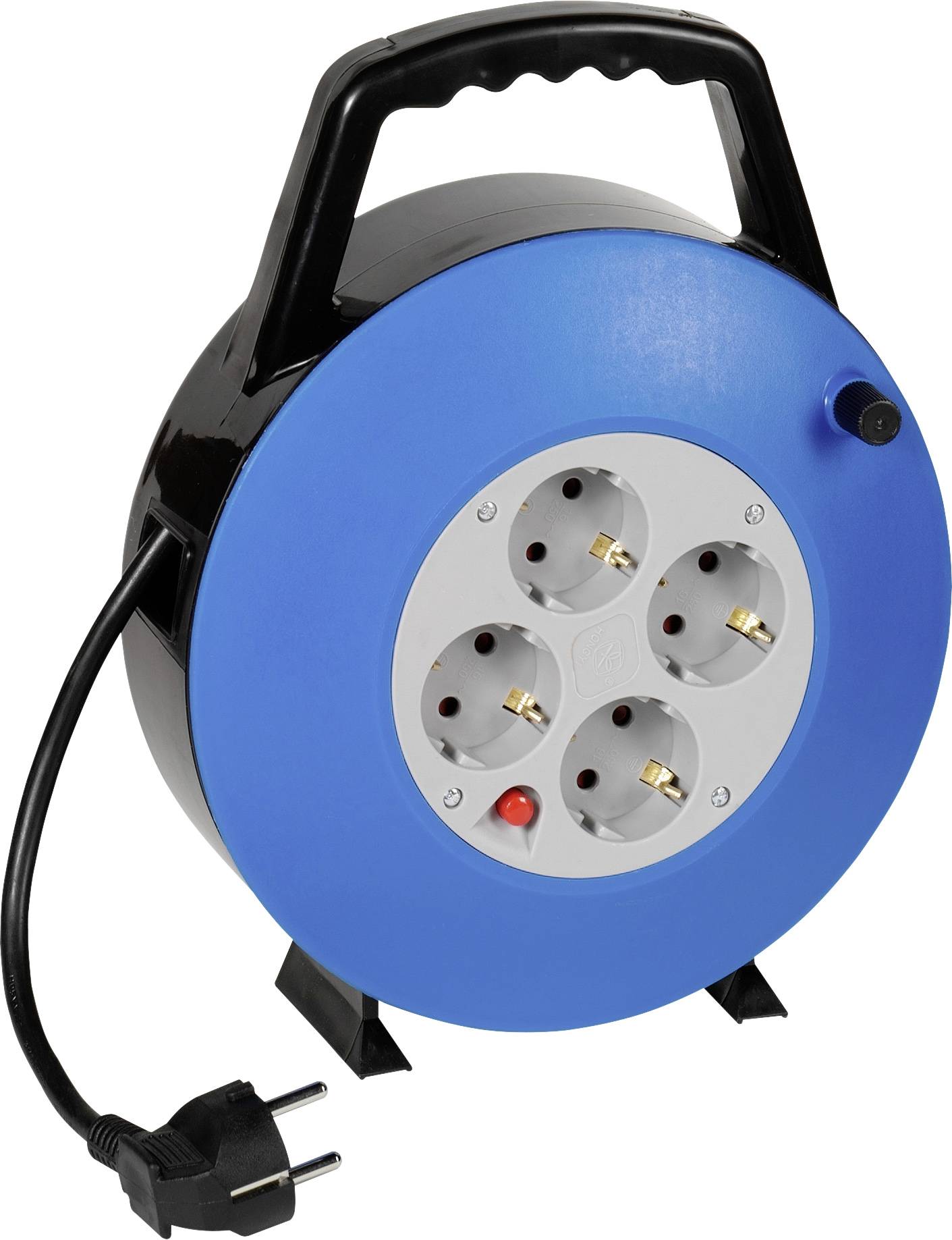 Image of Vivanco 61150 Cable reel 10.00 m Black