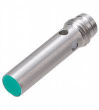 Metal cylinder with two drilled holes and a green cap at one end. Potentially used in mechanical applications.