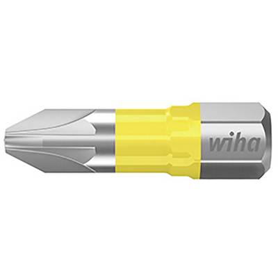 Bit with a yellow shaft and the inscription 'wiha'.