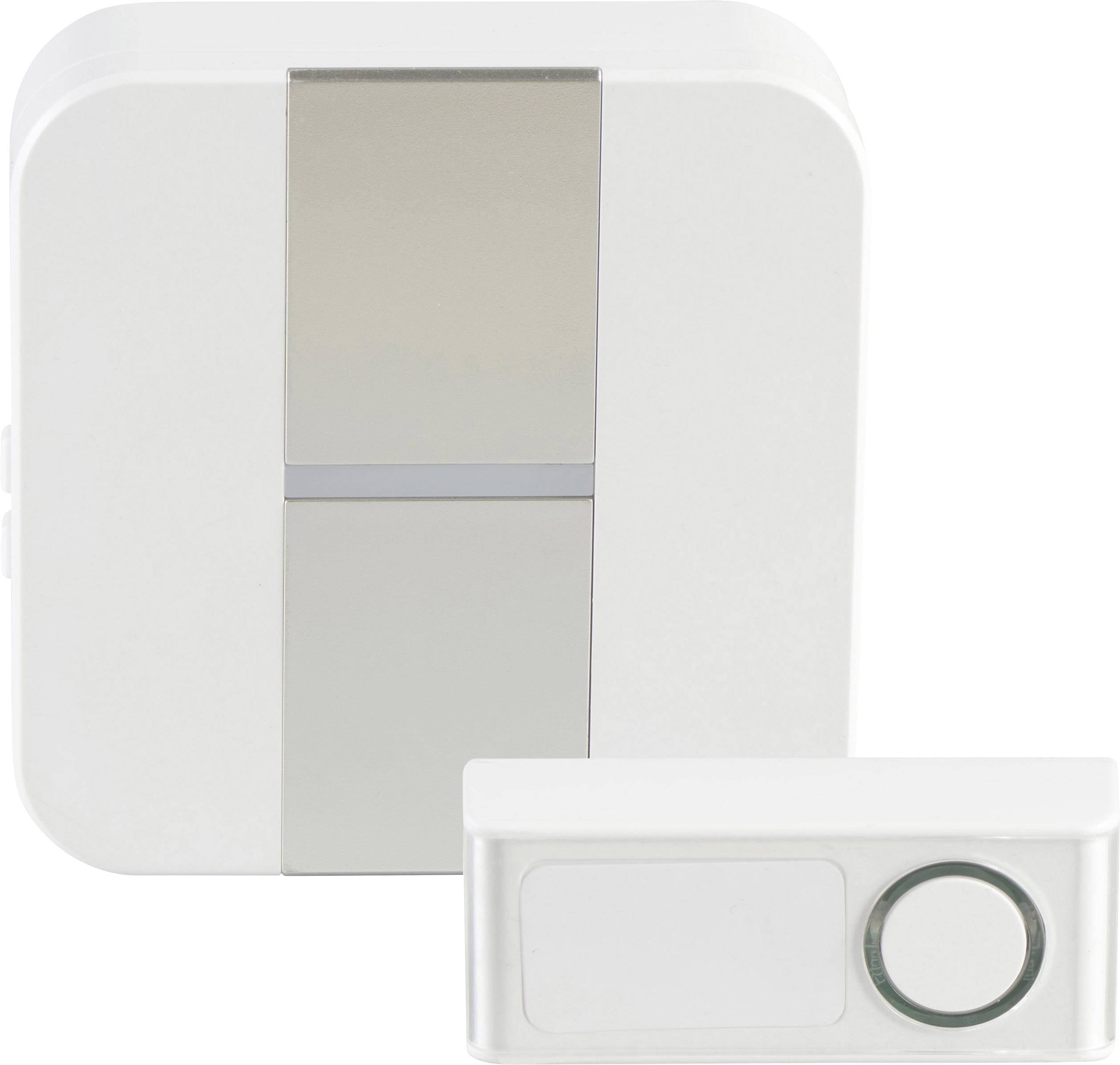 Baseline 70706 Wireless door chime Complete set incl. flash-0