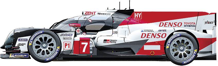Tamiya 24349 Toyota G.R. TS050 Hybrid LM F103GT Model car assembly kit 1:24-1