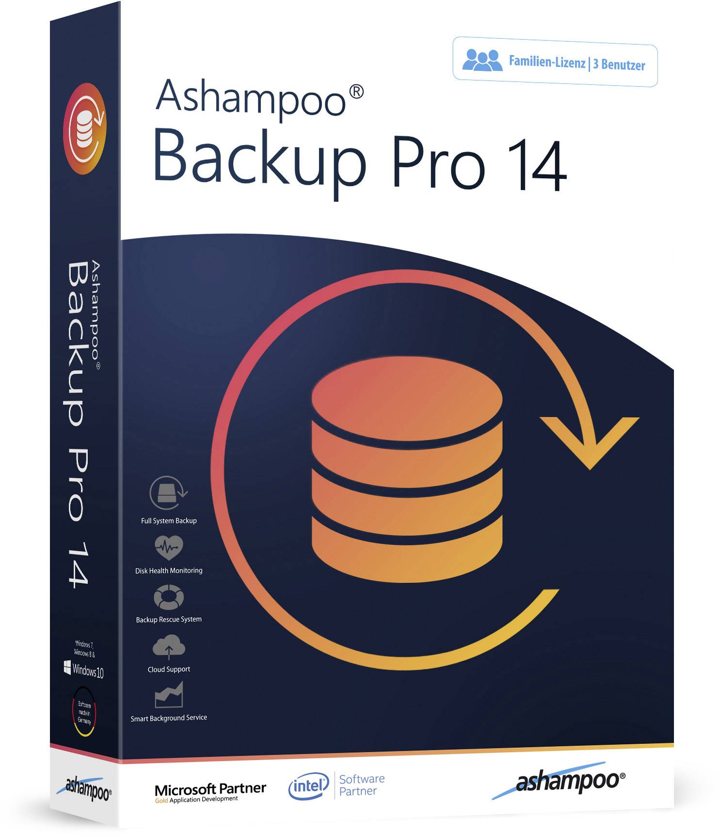 Ashampoo Backup Pro 17.06 download the new version