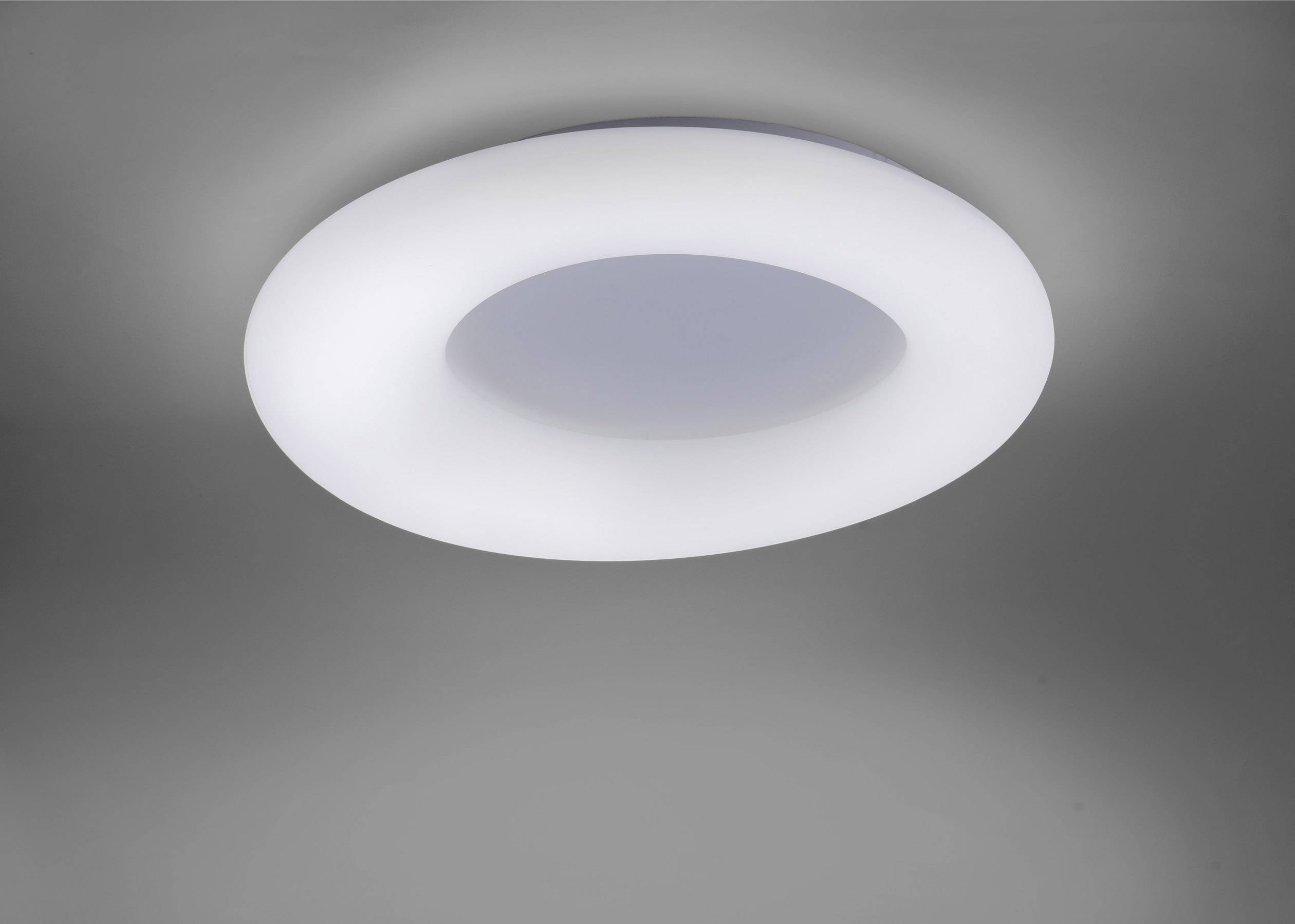 LeuchtenDirekt LOLAsmart-DONUT 14746-16 LED ceiling light White ...