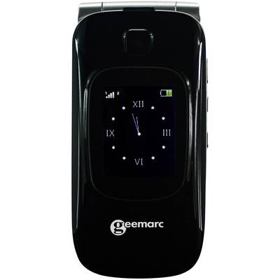 Geemarc CL8510 Big button flip top mobile phone Panic button, Charging station Anthracite, Silver-6