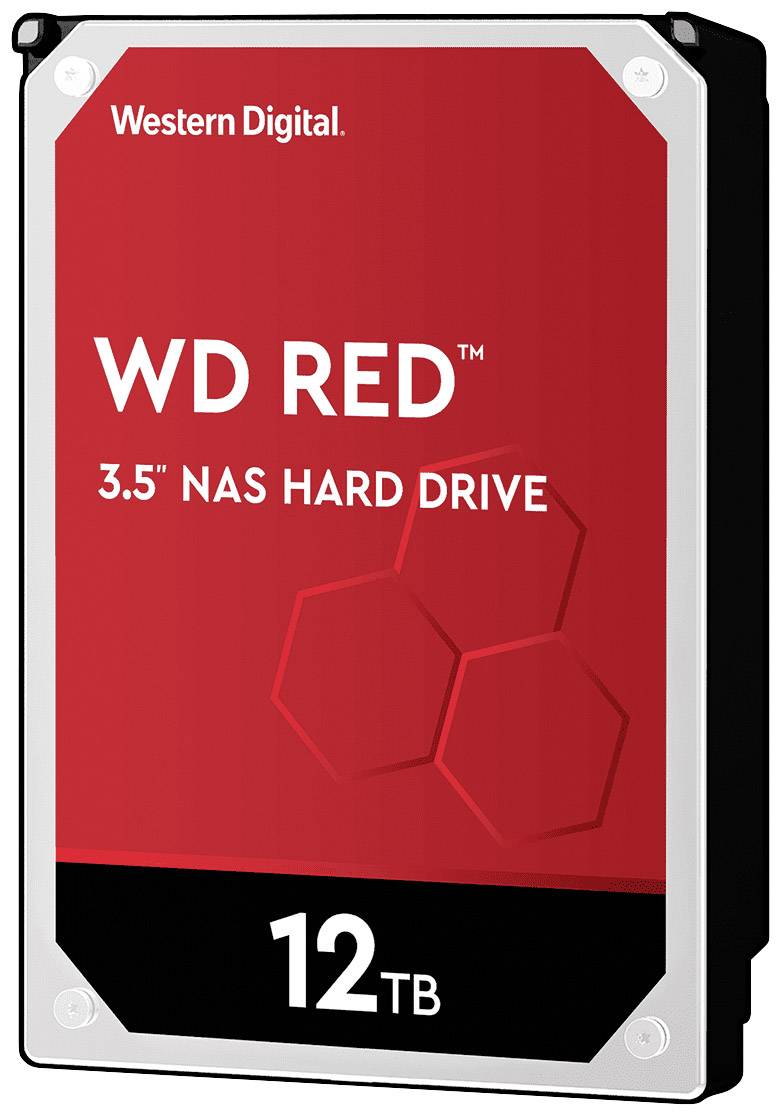 Western Digital WD120EFAX 3.5 (8.9 cm) internal hard drive 12 TB Red™ Bulk SATA III