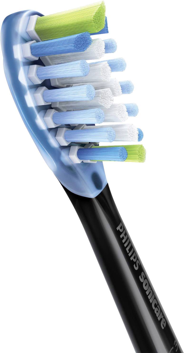 Philips Bodycare HX 9044/33 Toothbrush attachment 4 pc(s) Black-2