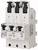 Three white performance protection switches in a row, each with a toggle switch. Labelled 'L1', 'L2', 'L3'.