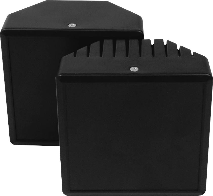Camdenboss Serie 1500 CB1500-10VBK-KIT-CON Universal enclosure 53.2 x 100 x 100 Acrylonitrile butadiene styrene Black 1 -1