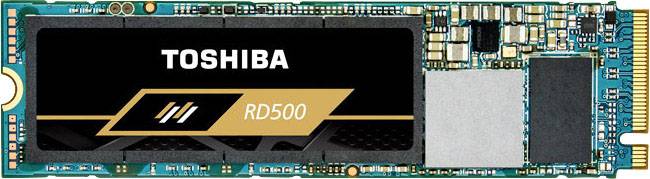 Toshiba RD500 500 GB NVMe/PCIe M.2 internal SSD M.2 NVMe PCIe 3.0 x4 Retail RD500-M22280-500G