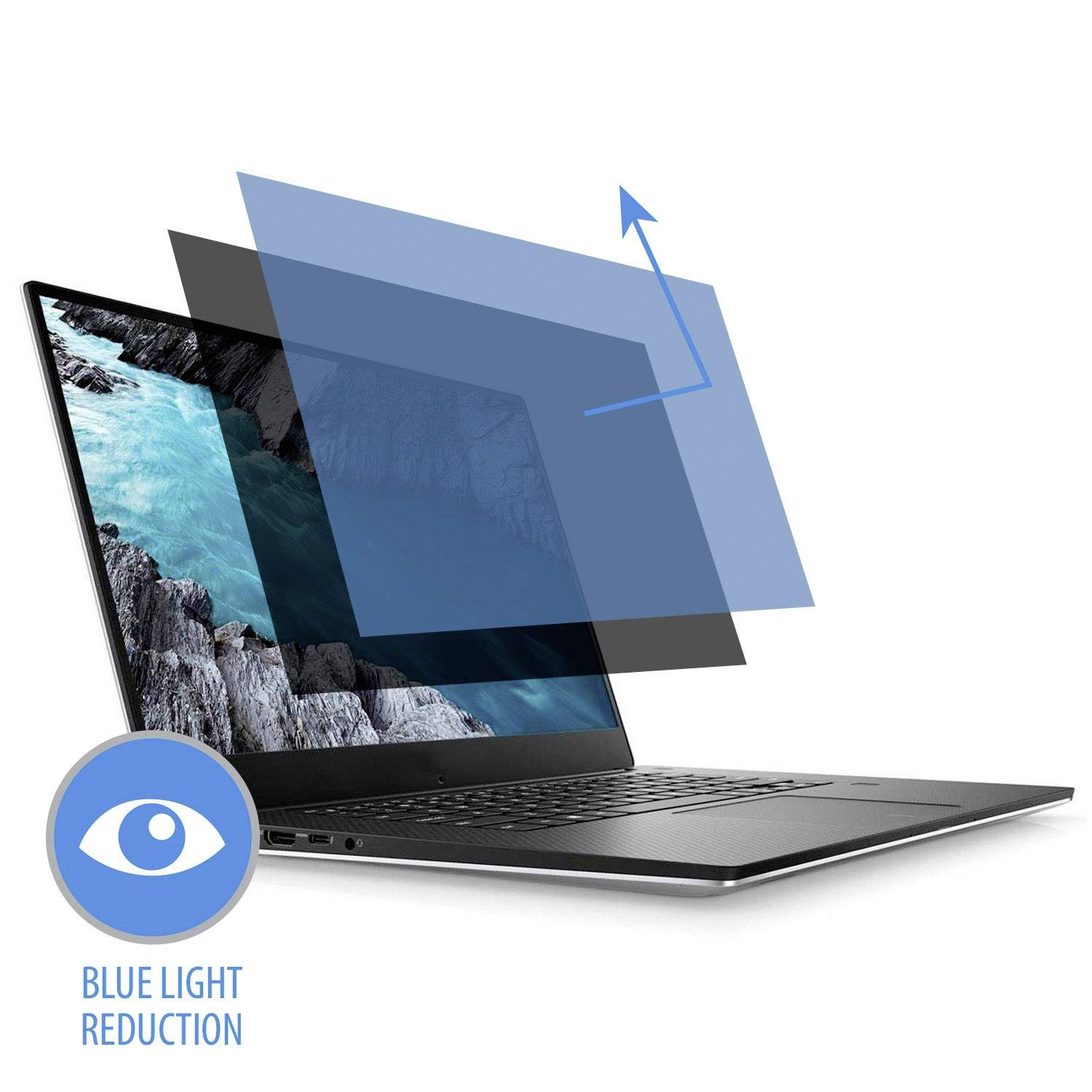 V7 Videoseven Zubehör TFT/LCD-TV Privacy screen filter Laptop 35,6 cm (14") Image format: 16:9, 16:9 PS140W9 V7 Videosev-4