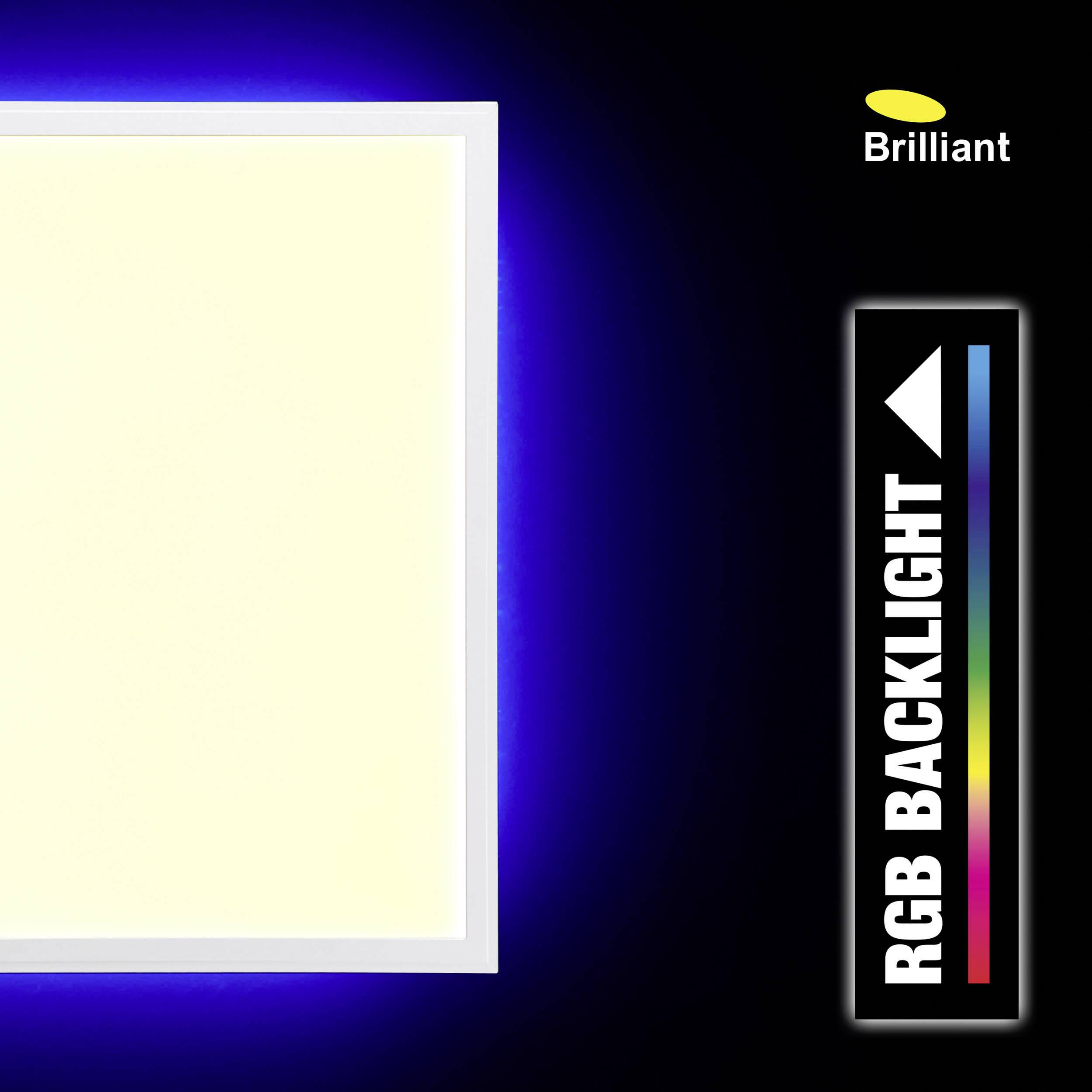 Brilliant G96947/05 Allie LED recessed panel LED (monochrome) Built-in LED 39 W White-2