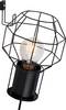 Brilliant Siza 71890/06 Wall light E-27 40 W Black