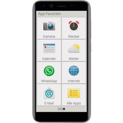Emporia SMART 3 mini Smartphone  16 GB 12.7 cm (5 inch) Black Android™ 9.0 Single SIM