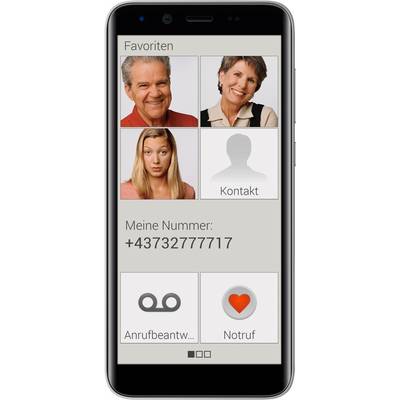 Emporia SMART 3 mini Smartphone 16 GB 12.7 cm (5 inch) Black Android™ 9.0 Single SIM-2