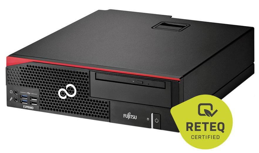 Fujitsu Esprimo D756 Desktop PC Refurbished (very good) Intel® Pentium® G4400 8192 MB 240 GB SSD Intel HD Graphics 510 Windows® 10 Pro