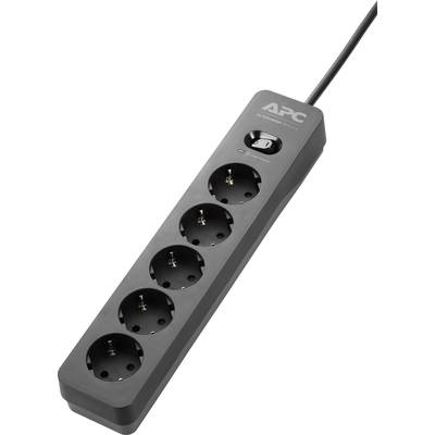 Image of APC by Schneider Electric PME5B-GR Surge protection power strip Black PG connector 1 pc(s)