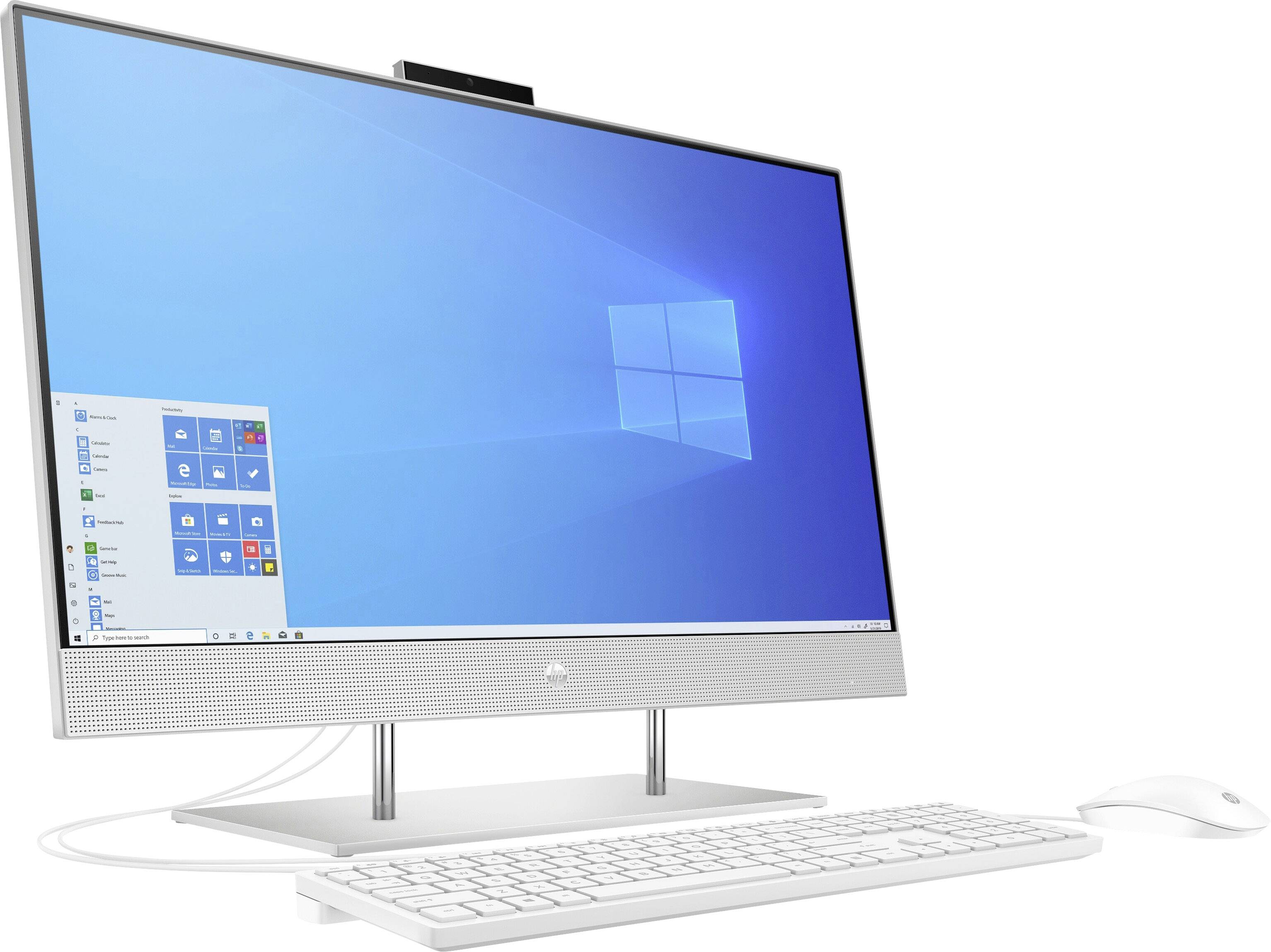 HP All-in-one PC 27-dp0007ng 68.6 cm (27 inch) Full HD AMD Ryzen 5 4500U 4 GHz 8 GB RAM 1 TB HDD 512 GB SSD AMD Win 11 H-1