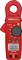 Red digital clamp meter with display reading '0.000 mA'. Markings: 'Benning CM 9-1', symbols for voltage and current, measuring range up to 30 A.