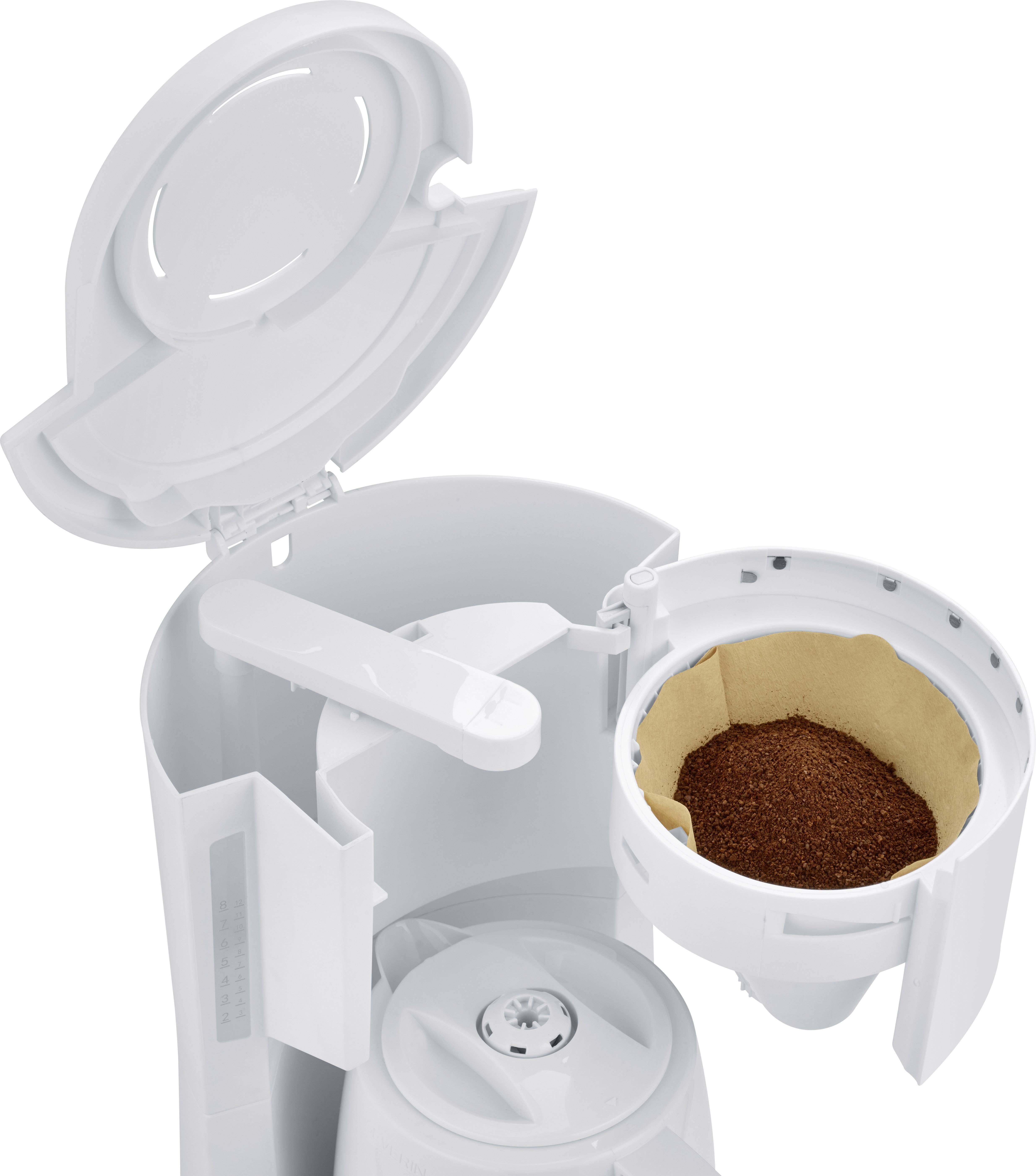 Severin KA 9254 Coffee maker White Cup volume=8 Thermal jug, incl