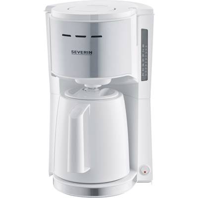 Severin KA 9255 Coffee maker White  Cup volume=8 Thermal jug, incl. filter coffee maker