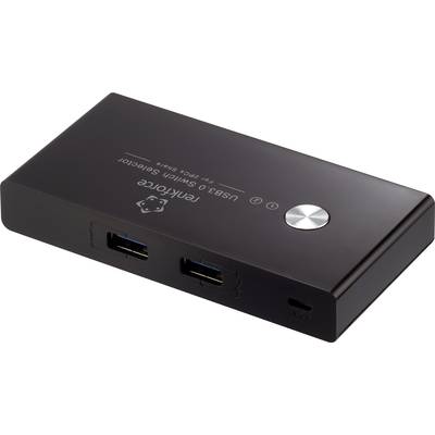 Buy Renkforce RF-SHB-200 4 ports USB 3.2 1st Gen (USB 3.0) changeover + hub  Black