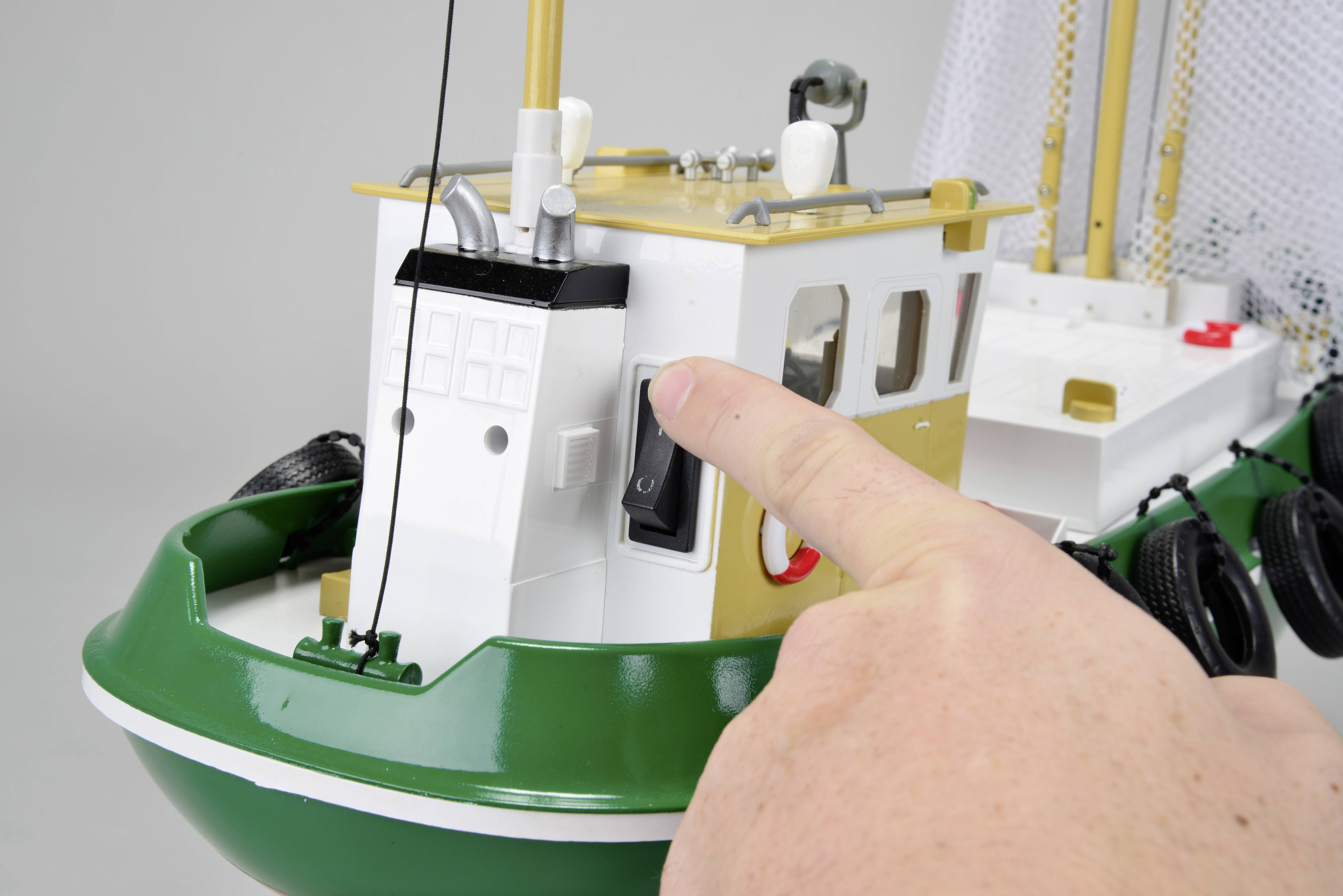 Carson Modellsport Fish cutter Cux-15 RC model speedboat RtR 580 mm-6