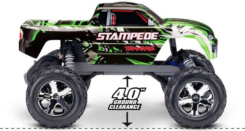 green traxxas stampede