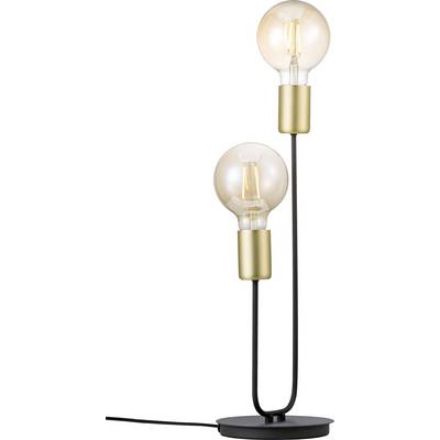 Nordlux Josefine 48955003 Desk lamp E-27 Black (matt), Brass-0