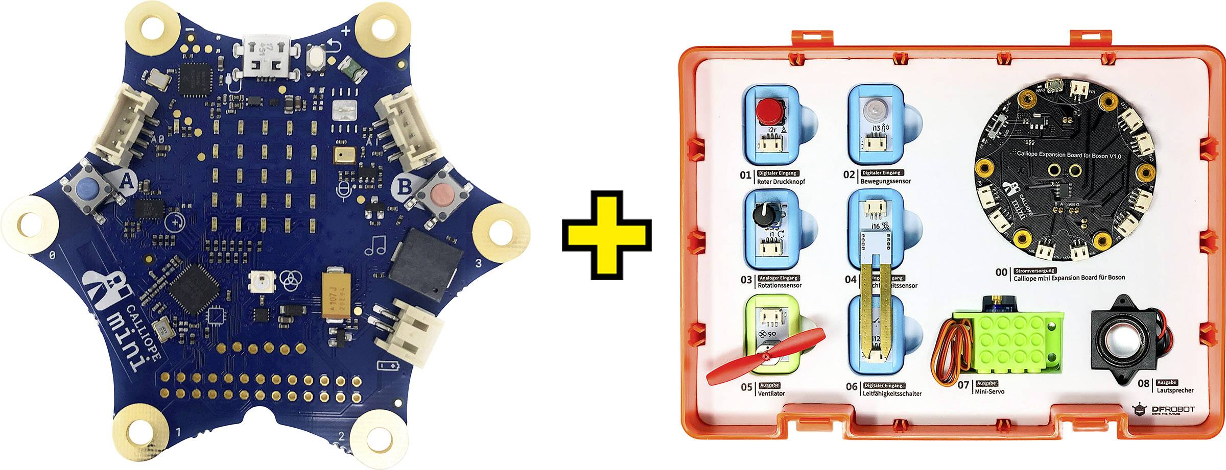 CALLIOPE Starter kit DFRobot Boson + CALLIOPE 2.0 Mini Icon-0
