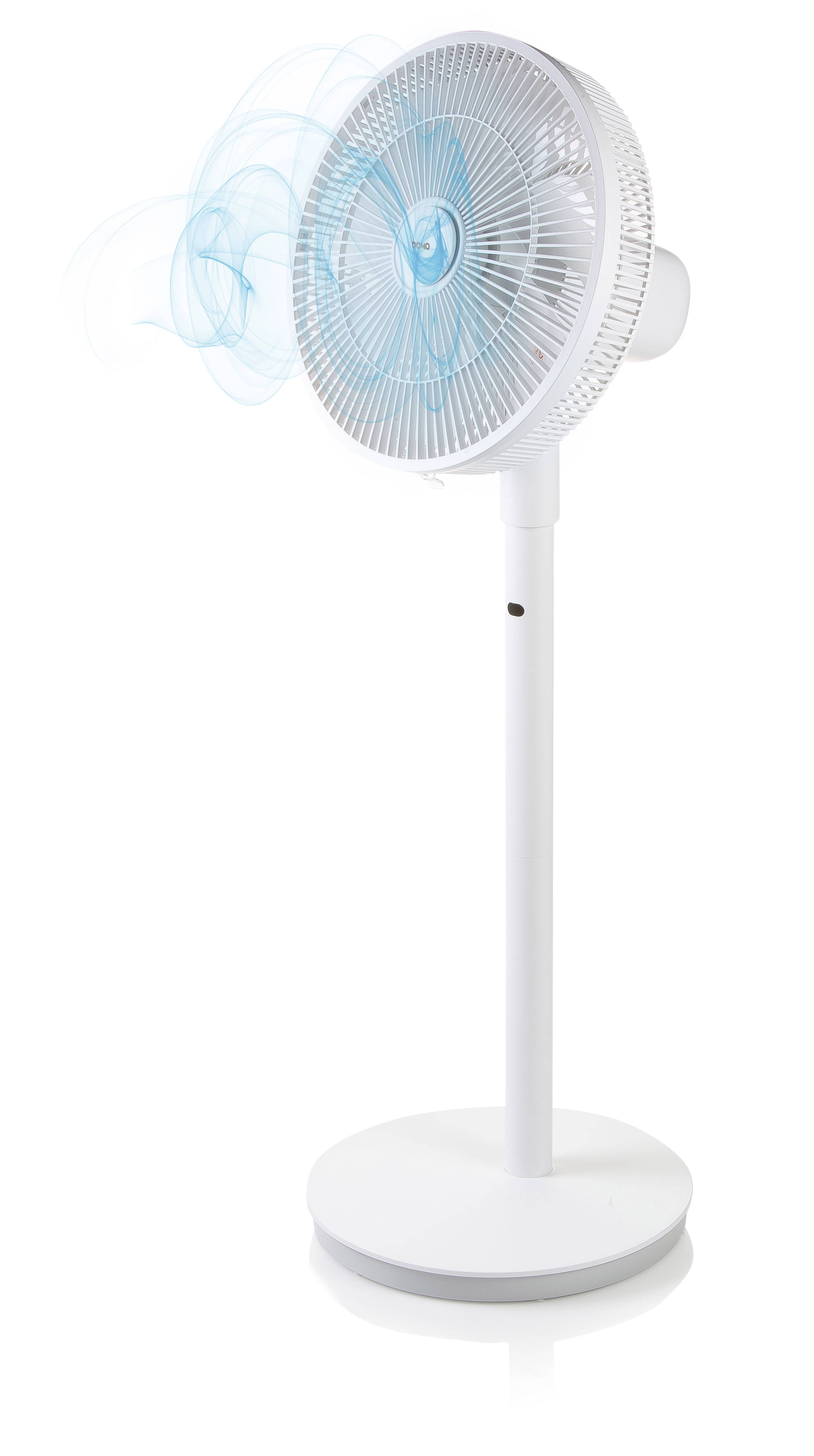DOMO Multi Blade Free standing fan 45 W (Ø x H) 35 cm x 100 cm White Scent diffuser, Timer, Auto switch-off, Height-adju-12