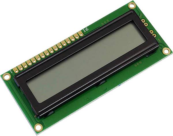 Display Elektronik LCD (W x H x D) 80 x 36 x 6.6 mm