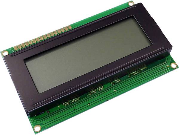 Display Elektronik LCD   White 20 x 4 Pixel (W x H x D) 98 x 60 x 11.6 mm