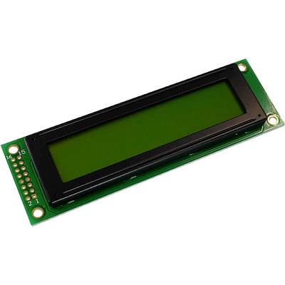 'An LCD display module with a green background and black frame, suitable for electronic projects and displaying text information.'