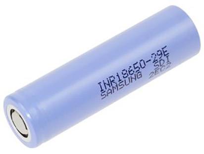 Samsung INR18650-29E Non-standard battery (rechargeable) 18650 Flat top, High temperature resistant Li-ion 3.6 V 2900 mA