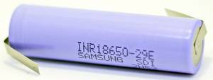 Samsung INR18650-29E ZLF Non-standard battery (rechargeable)  18650 Flat top, High temperature resistant, Z solder tab Li-ion 3.6 V 2900 mAh